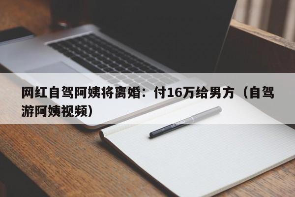 网红自驾阿姨将离婚：付16万给男方（自驾游阿姨视频）